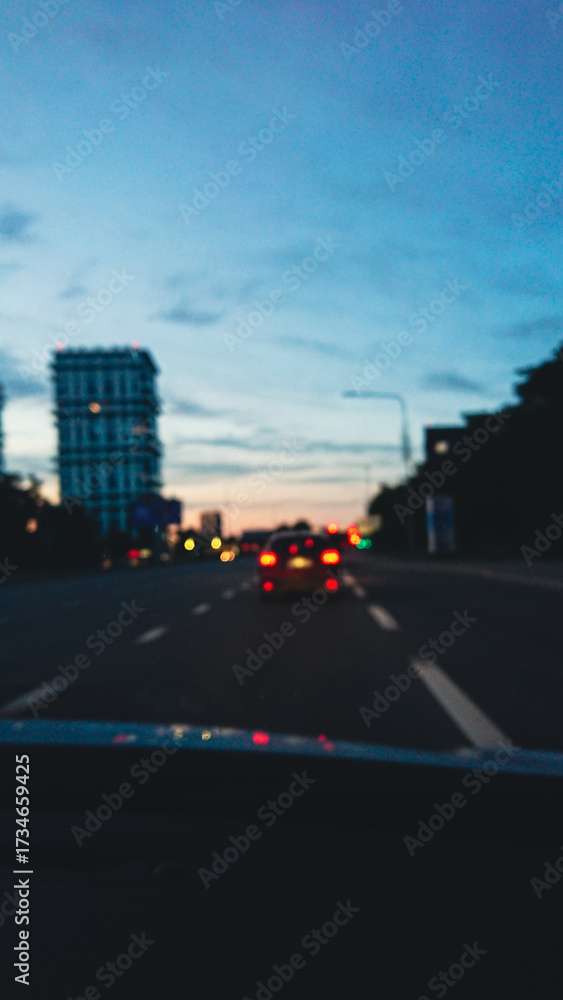 custom made wallpaper toronto digitalBokeh roadway lights streak across frame, bokeh texture adds cinematic feel, bokeh pattern pairs with minimal copy space