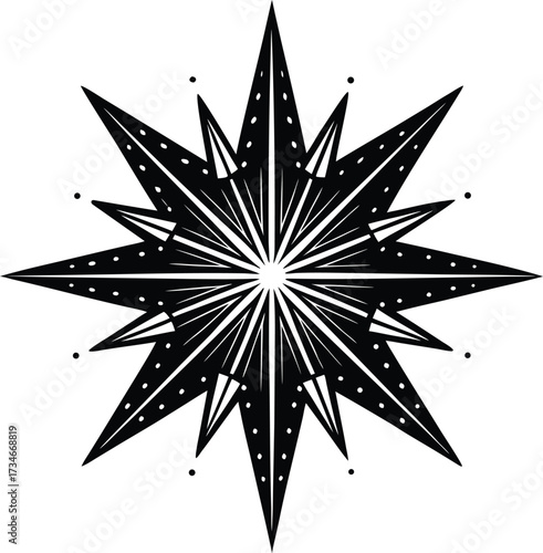 Dark abstract shapes geometric patterns minimalist design texture background isolated on transparent background