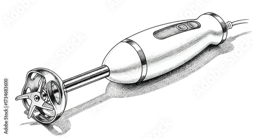 Hand blender, kitchen appliance, food preparation