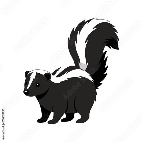 Illustration of a man with headphones listening to music.