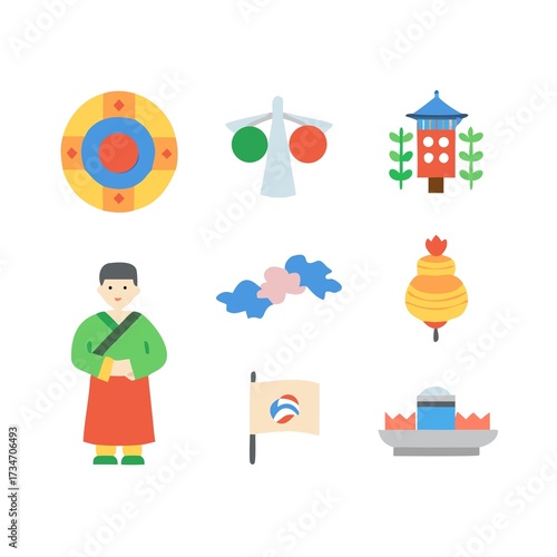 set of vector icons