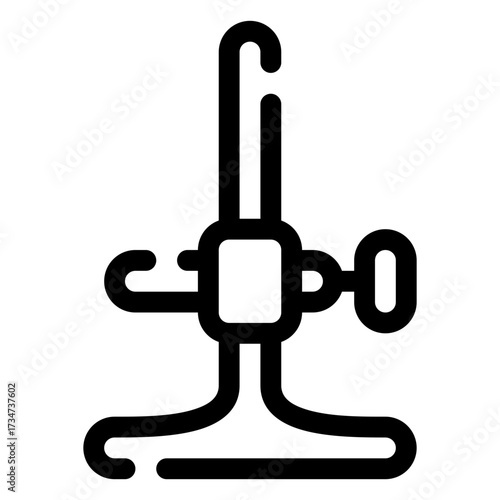 Bunsen burner icon