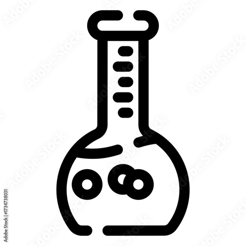 Volumetric flask icon