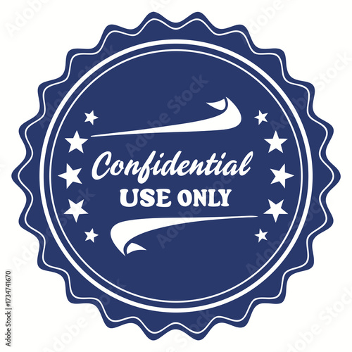 Secure confidential information seal for private use
