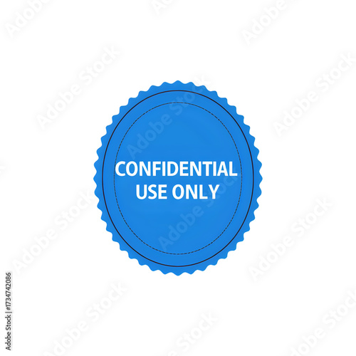 Secure confidential information stamp for restricted access