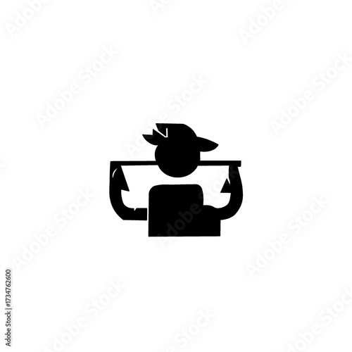 man with laptop