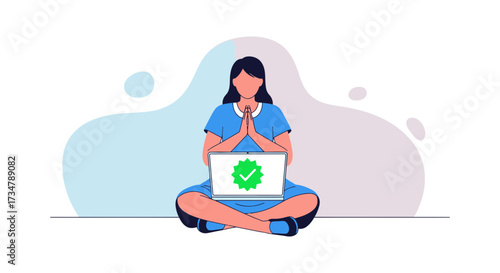 Achieving Digital Success Through Meditation And Online Verification With Technology