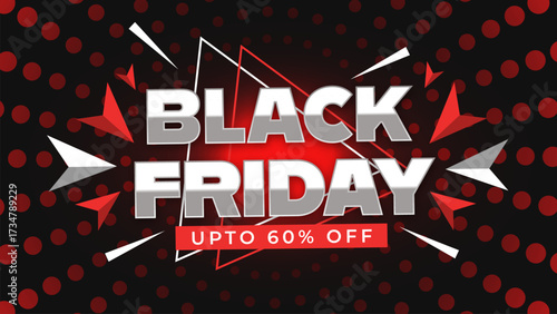 Modern Black Friday sale template for ecommerce marketing business and online shoppers. Modern Black Friday design useful for ecommerce business marketing sales advertising posters flyers brochures.