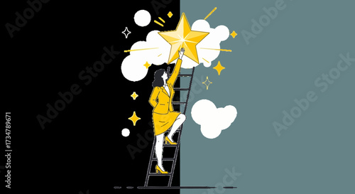 Ascending Towards A Golden Star: Pursuing Aspirations With Driven Ambition and Growth