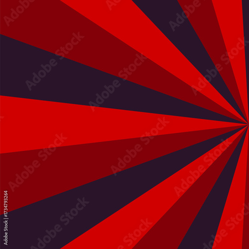 Multicolored abstract starburst  background - colorful vector graphic
