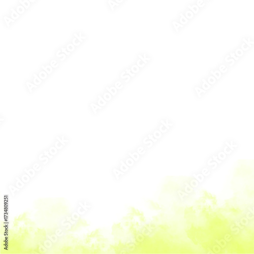 Yellow Smoke Bottom Border
