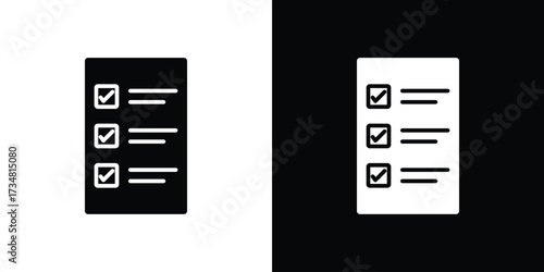 Reservation icons. silhouette icons for ui designs