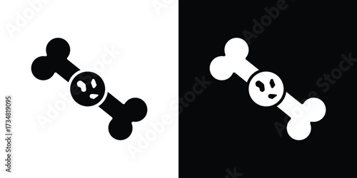 Multiple myeloma icons. silhouette icons for ui designs