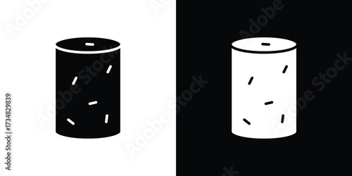 Cork wine icons. silhouette icons for ui designs