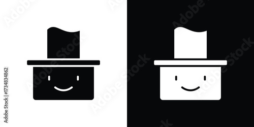 baby wipe icons. silhouette icons for ui designs