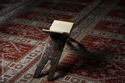 Koran Holy Book Of Muslims In Mosque