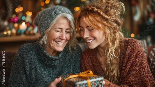 Holiday Gift Joy Between Generations