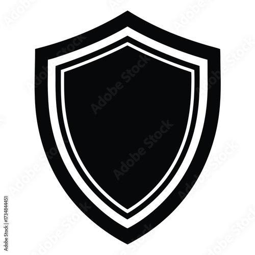 shield icon vector icon