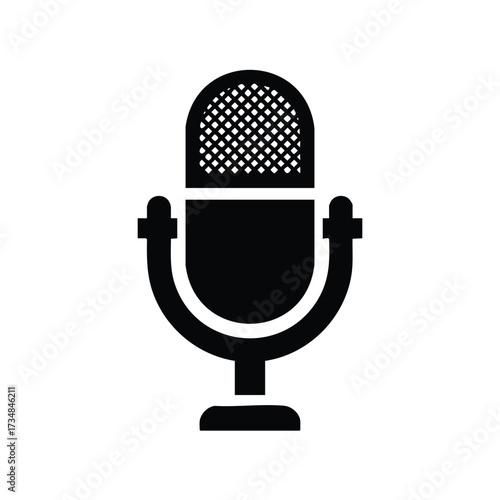 Classic vintage-style microphone with a rounded top and mesh grille, suitable for recording studios, broadcasting, and live performances