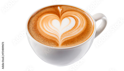 cup of coffee with heart