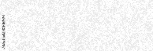 White seamless abstract wavy contour texture background design clean minimal pattern for modern wallpapers branding packaging textiles maps and graphic projects