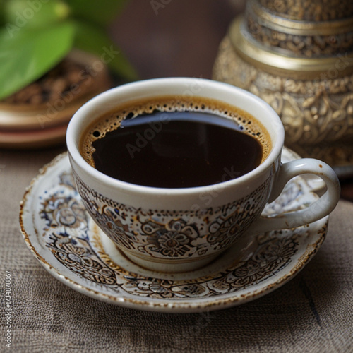 A cup of Javanese coffee