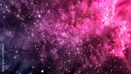 Wallpaper Mural Celestial Symphony: A vibrant cosmic display of swirling nebulas and radiant stars, with a stunning spectrum of color, bringing to mind the wonders of the universe. Torontodigital.ca