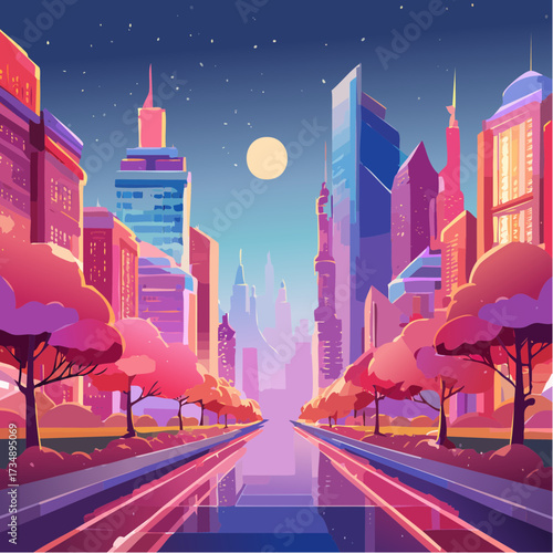 night city in the city