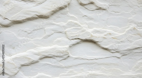 Abstract white stone texture with detailed surface for background or design
