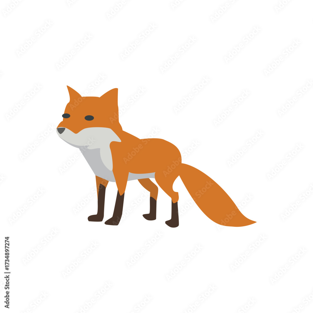 Obraz premium wolf vector design element.eps