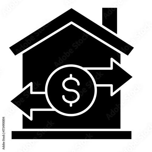 Mortgage  Icon Set Multiple Style Collection