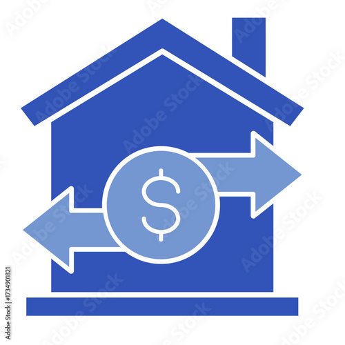 Mortgage  Icon Set Multiple Style Collection
