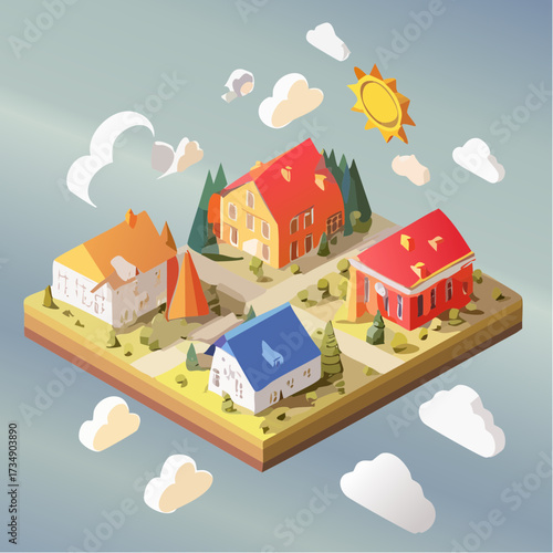house with a house