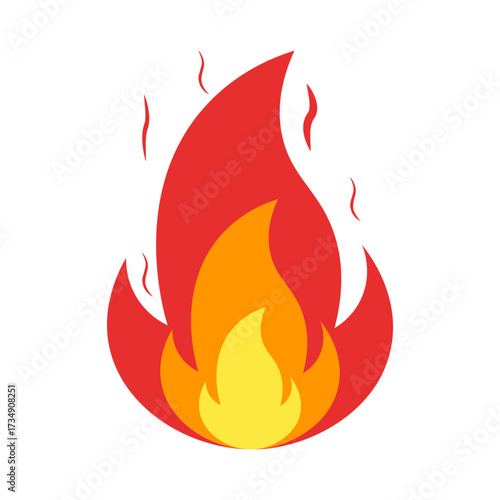 Fiery Recognition A Symbol of Award Medal Achievement and Passionate Success