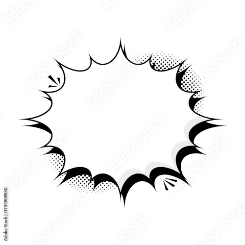 Graphic Visual, Creative Design, Comic Style, Digital Art, Bold Expression