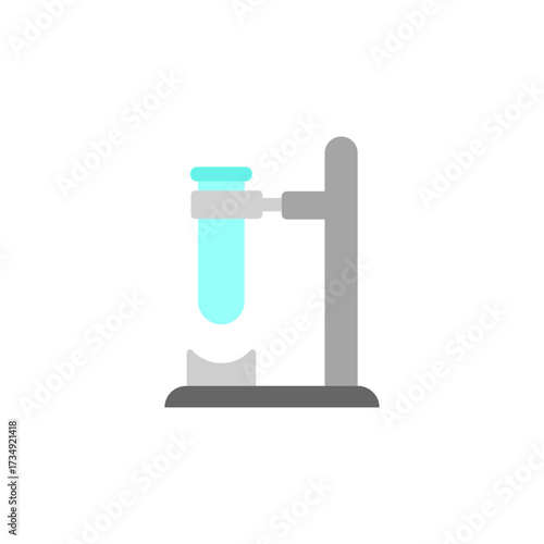 Two red flags crossed on white background - graphic illustration of red flags