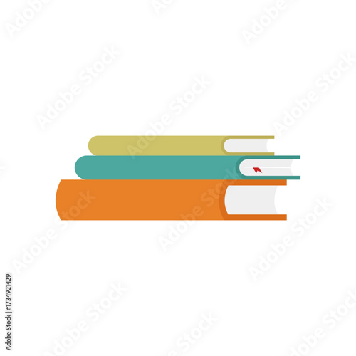 Two red flags crossed on white background - graphic illustration of red flags