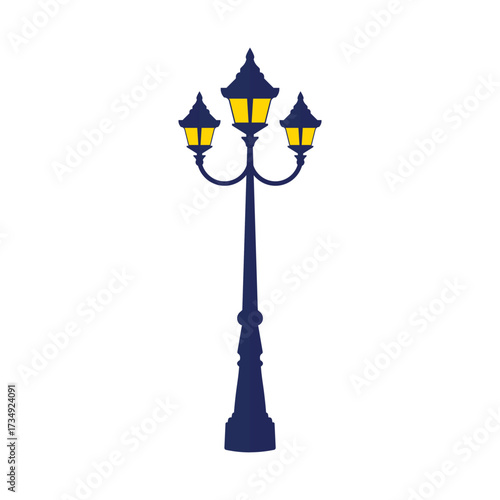 Classic Street Lights Design Elegance and Illumination in Urban Landscapes