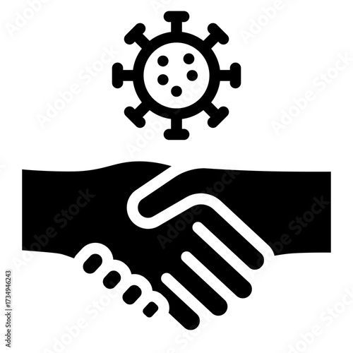 virus infection icon 