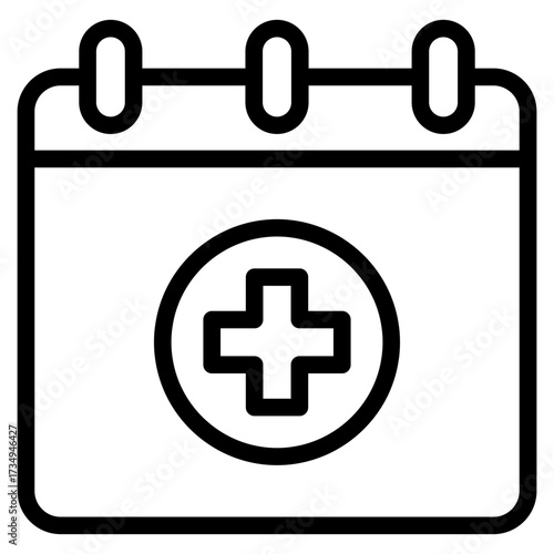 medical checkup schedule icon
