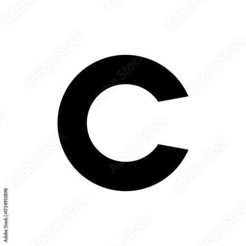 Copyright icon vector for web and mobile app. copyright sign and symbol