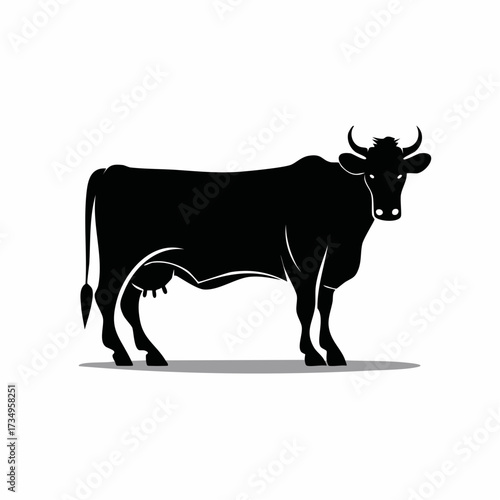 cow icon design