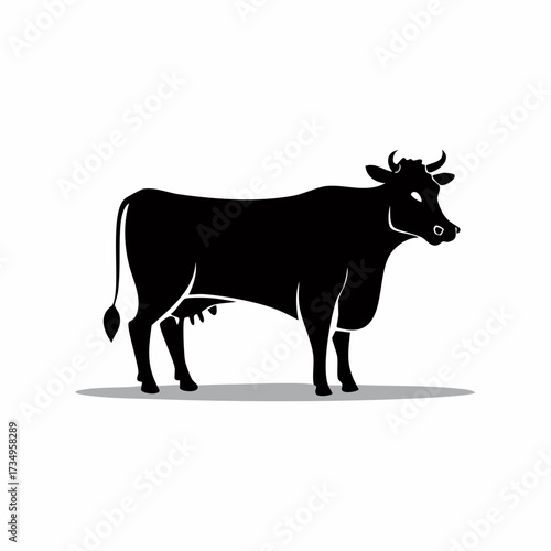 cow icon design