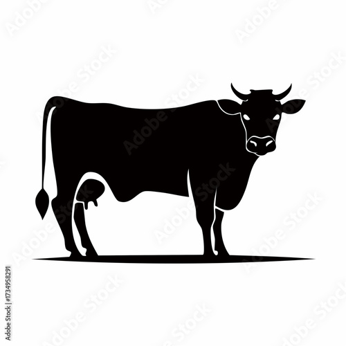 cow icon design