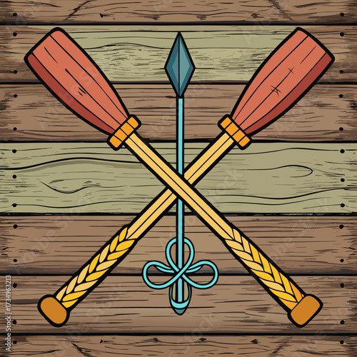 Kayak vector graphics illustration eps source file format lossless scaling icon design