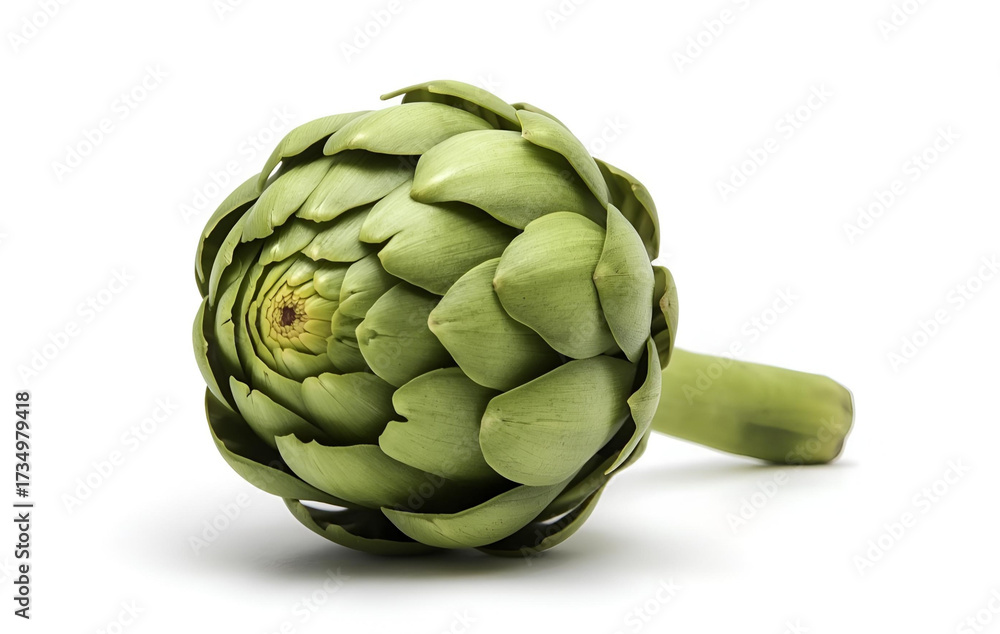 Fototapeta premium artichoke isolated on white background