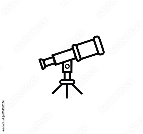 Space & Astronomy set of web icons in line style. Universe icons including satellite, astronaut, rocket, comet, telescope, planet, galaxy, and more. Editable stroke. Vector illustration