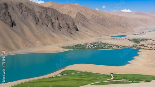 Afghanistan, Bamyan and Band amir lakes in the summer of 2019