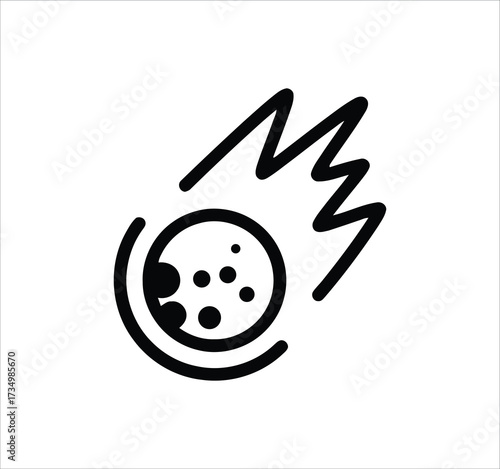 Space & Astronomy set of web icons in line style. Universe icons including satellite, astronaut, rocket, comet, telescope, planet, galaxy, and more. Editable stroke. Vector illustration
