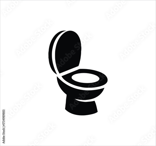 Toilet and Restroom set of web icons in line style. WC signs including man, woman, shower, baby care, handicap symbol, no smoking, no trash. Editable stroke. Vector illustration